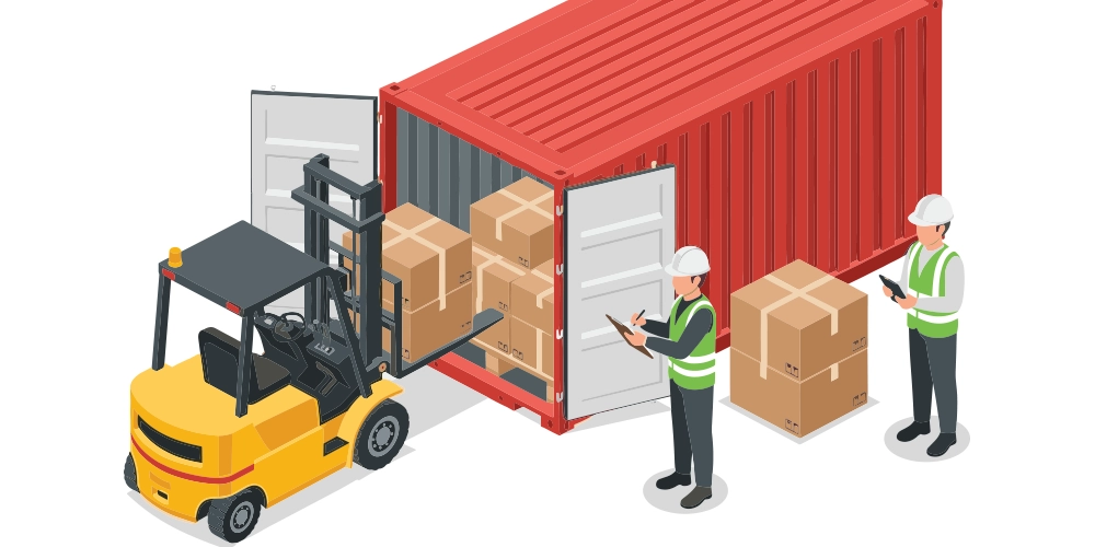 Cargo container loading inspection